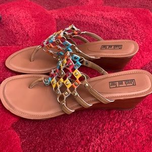 Coach and Four Sandals